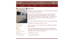 Desktop Screenshot of bookbindersoflewes.co.uk